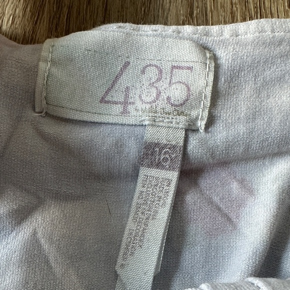 Matilda Jane Blue and White Striped Dress with Floral Accents - Picture 3 of 5